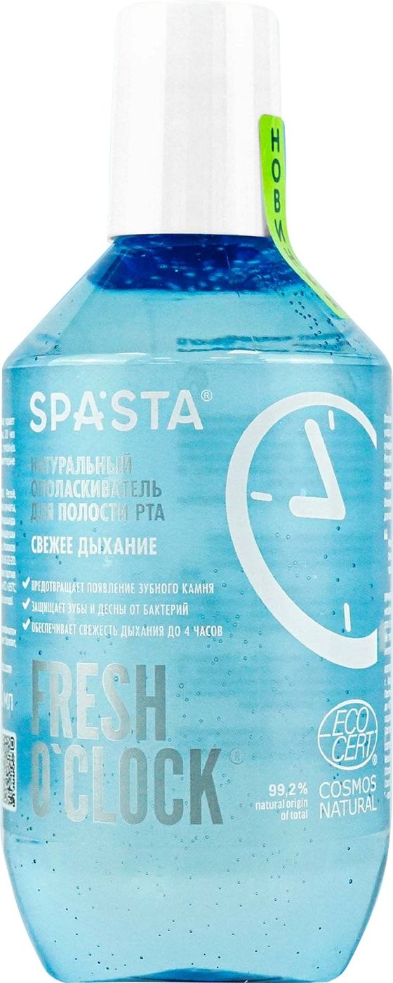 Ополаскиватель для полости рта  Fresh o clock Свежее дыхание 400мл