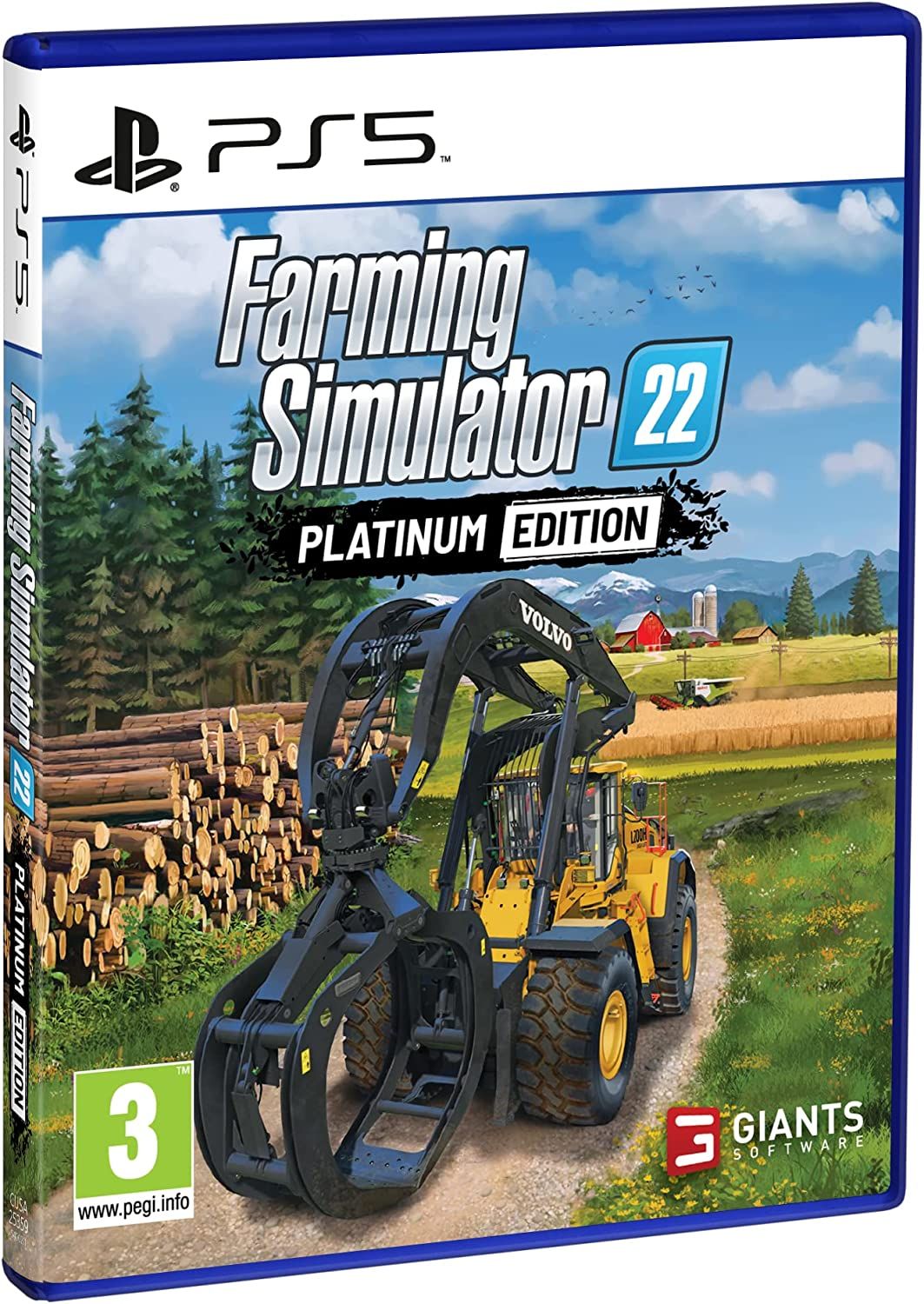 Игра Farming Simulator 22. Platinum Edition (PlayStation 5, Русские  субтитры) купить по низкой цене с доставкой в интернет-магазине OZON  (1477374056)