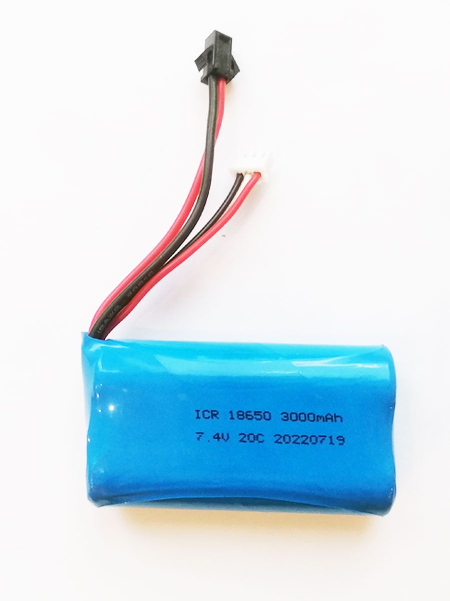 7.4V 3000 mAh Li Ion 18650 YP SM 2P