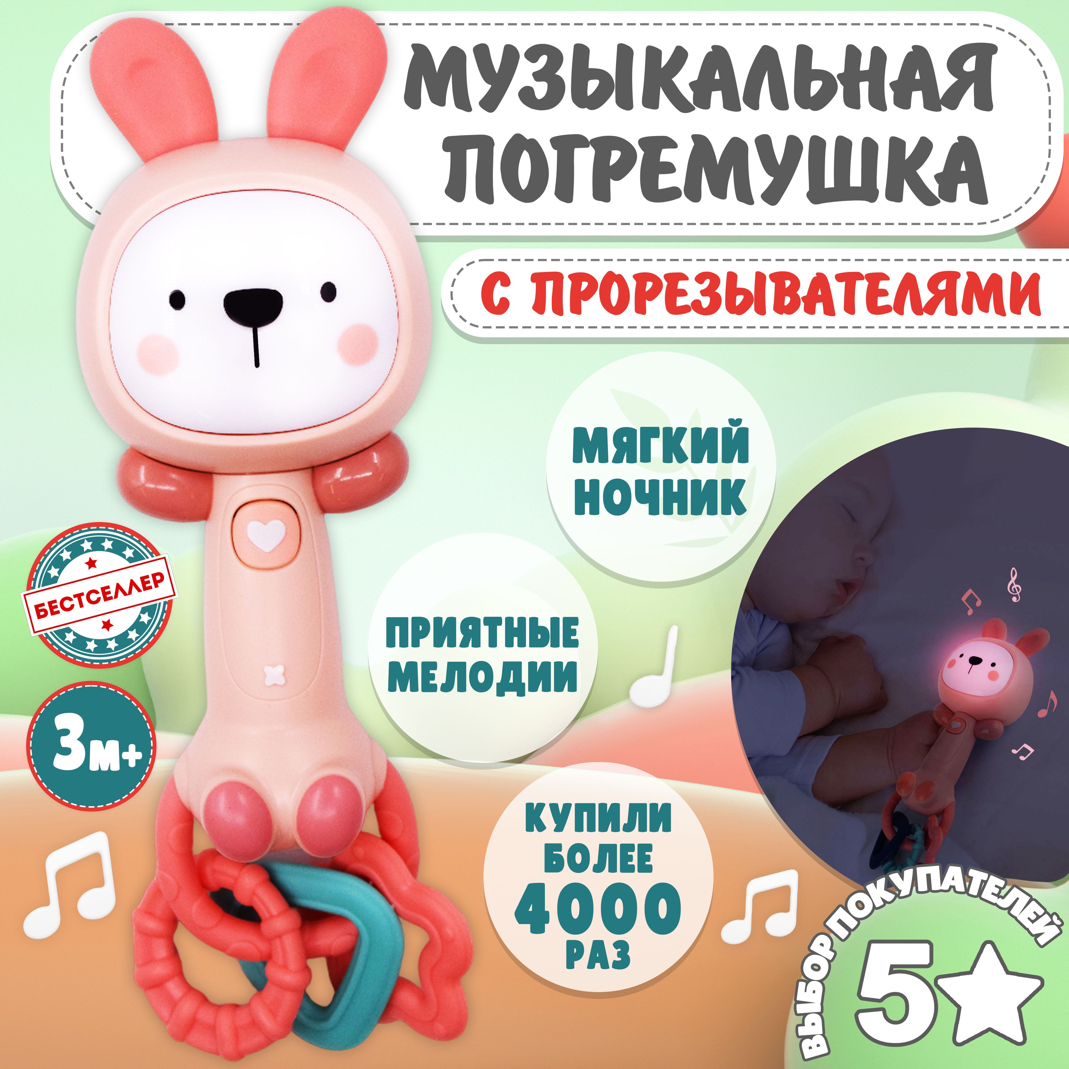 Музыкальная интерактивная игрушка 