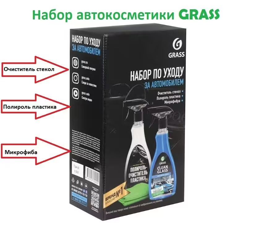 Набор Автокосметики Grass Купить