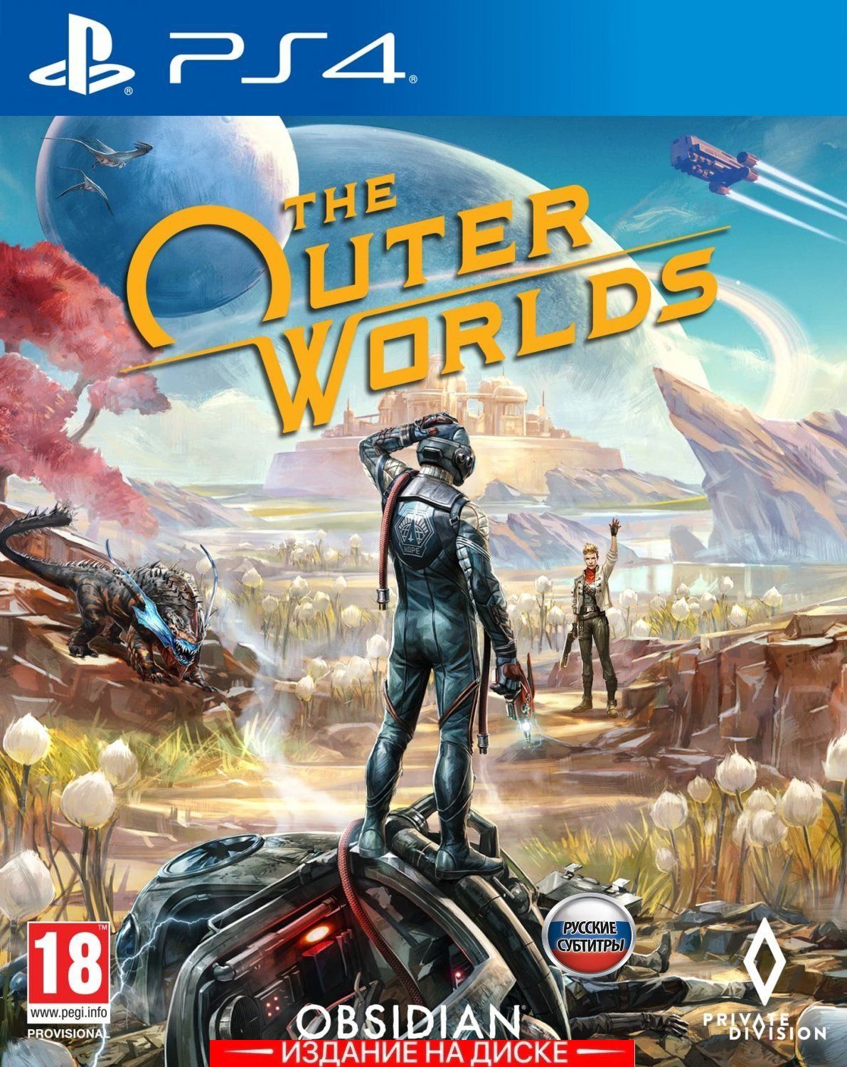 Игра The Outer Worlds (PlayStation 4, Русские субтитры)