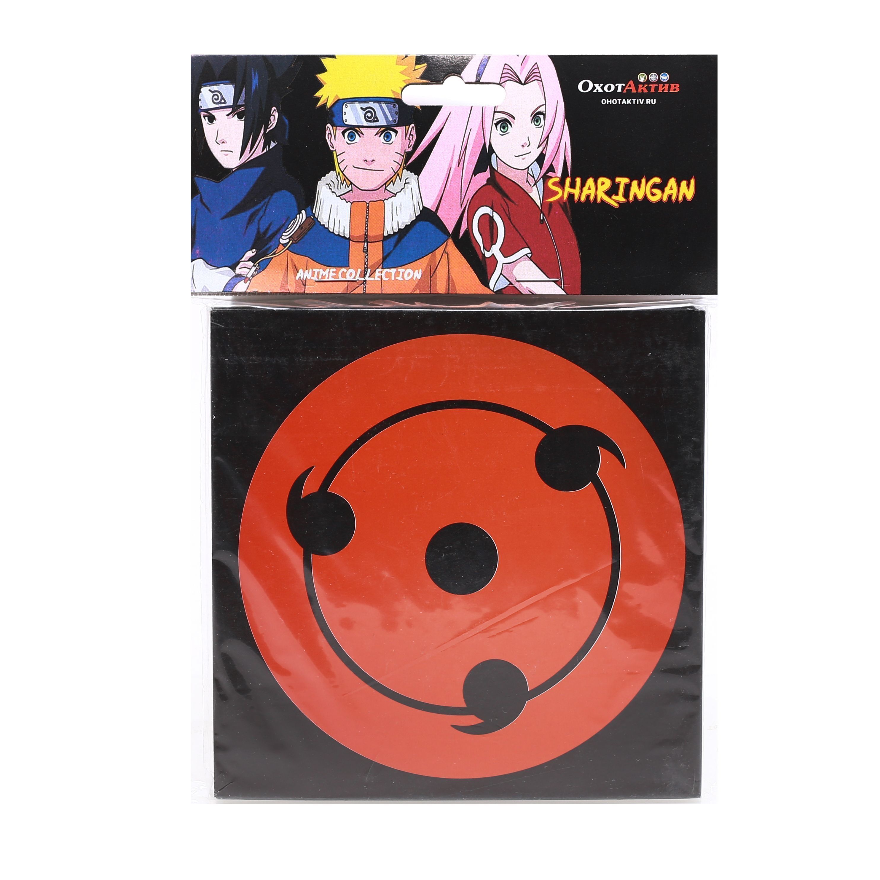 Мишень Anime Sharingan, 235 г/м2, 140х140 мм., 1шт
