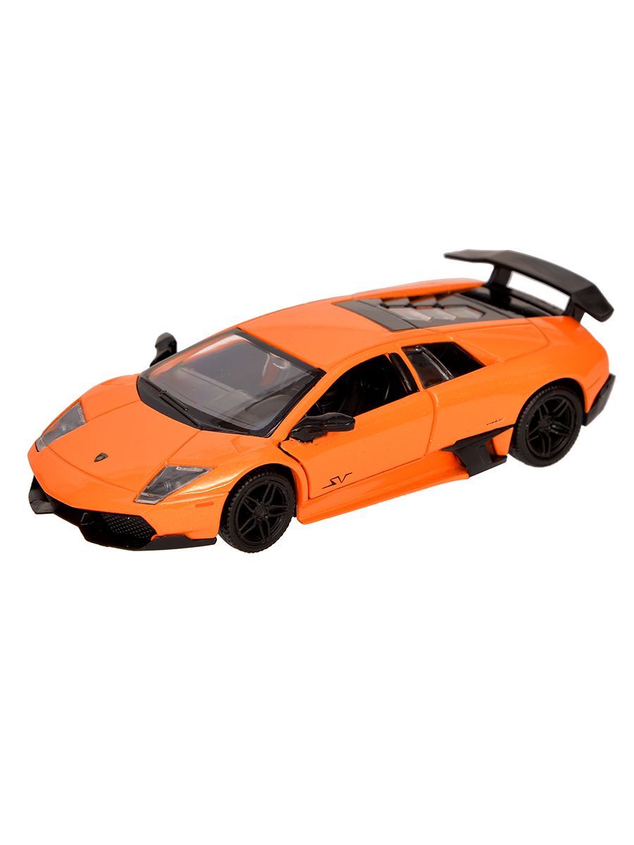 ИгрушкаколлекционнаямашинкаметаллическаяLamborghiniMurcielagoLP670-4SuperVeloce(SV),инерционнаямасштабнаямодельЛамборгиниМурсиелаго