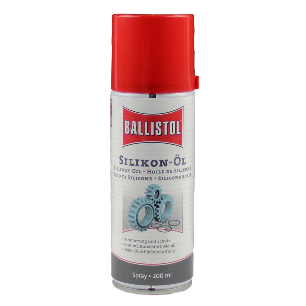Смазка силиконовая Silikonspray, 200мл, Ballistol (25300)