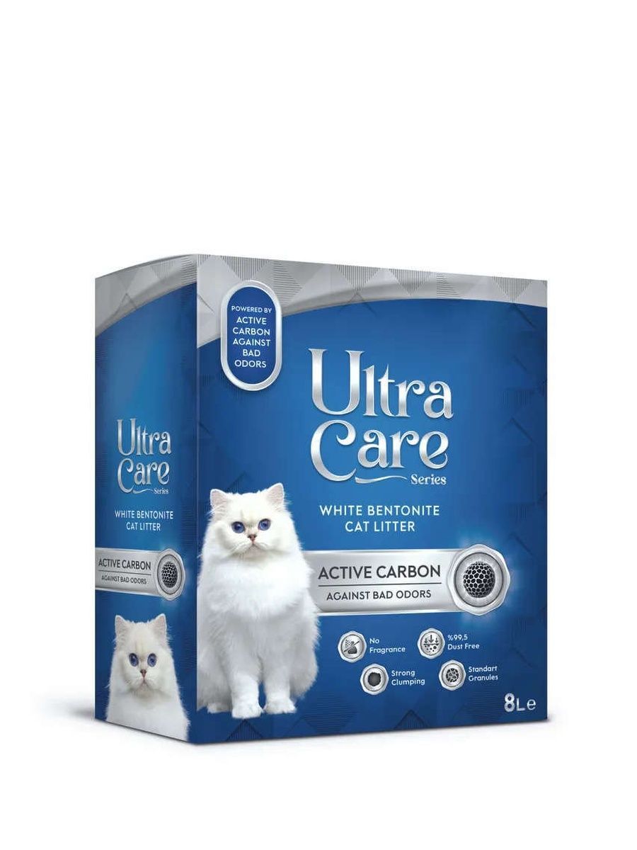 Ultra Care Наполнитель Глиняный Комкующийся Без отдушки 7000г.