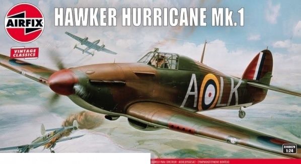 Airfix A14002V Сборная модель истребителя Hawker Hurricane Mk.1