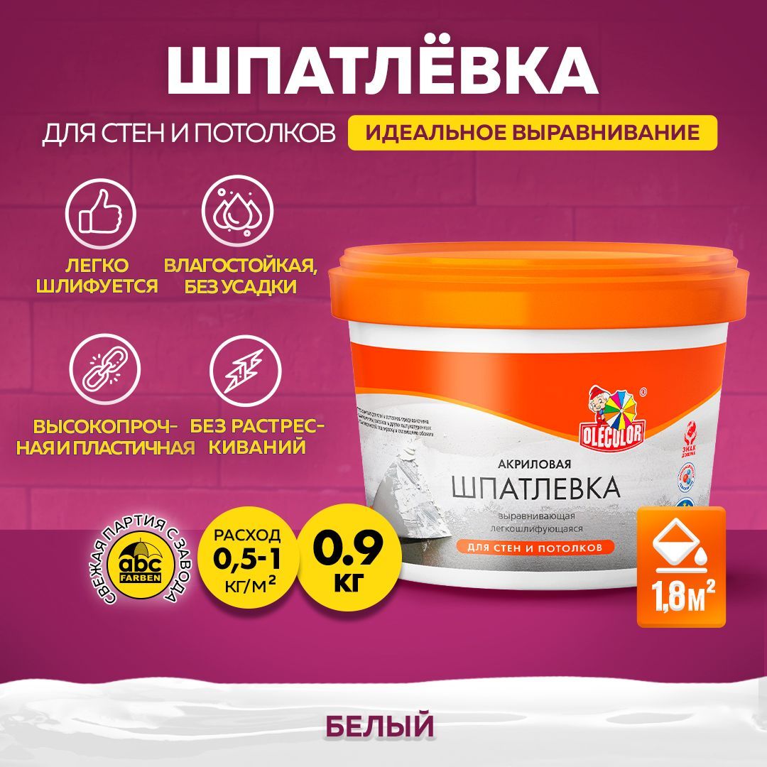 Шпатлевка для Стен под Обои купить на OZON по низкой цене