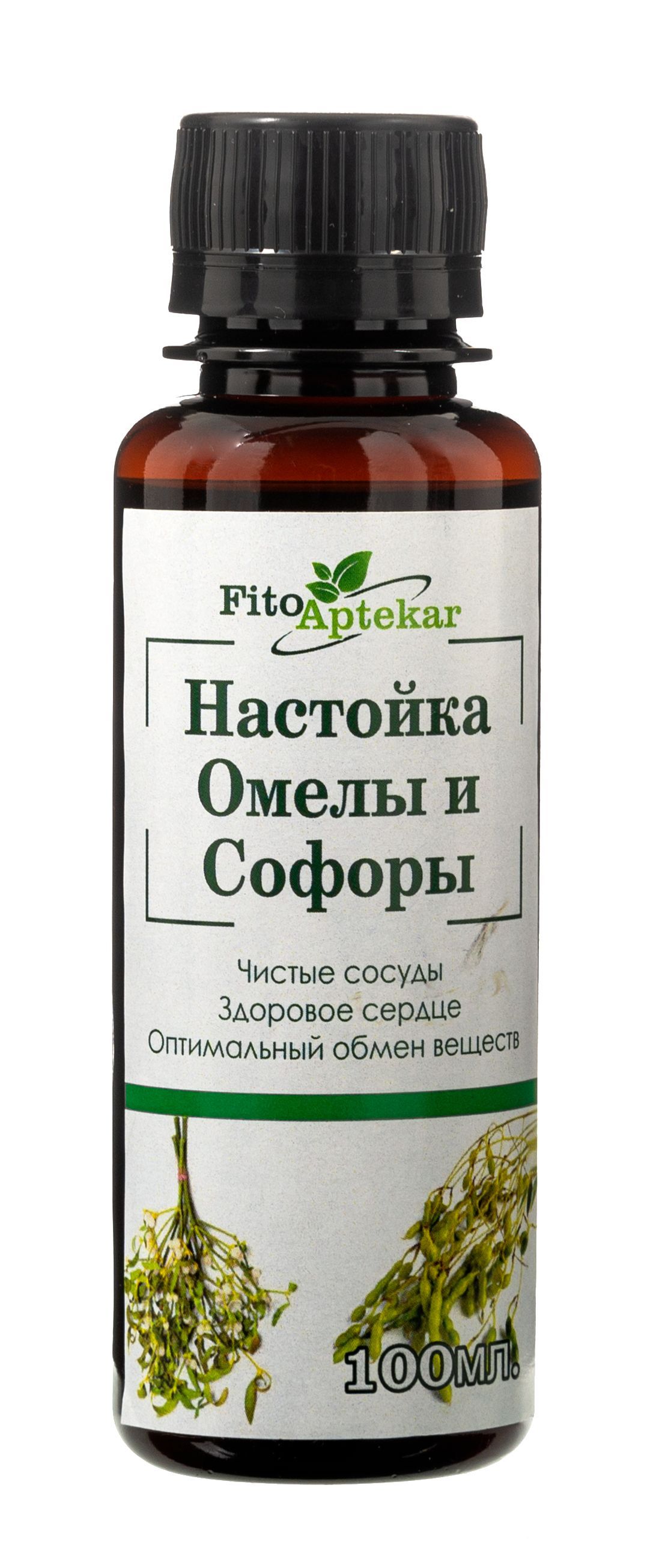 Настойка омелы и софоры, 100 мл - купить с доставкой по выгодным ценам в  интернет-магазине OZON (922532093)