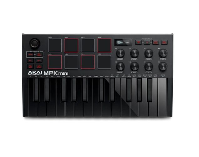 MIDI-клавиатура 25 клавиш AKAI MPK Mini MK3 Gray