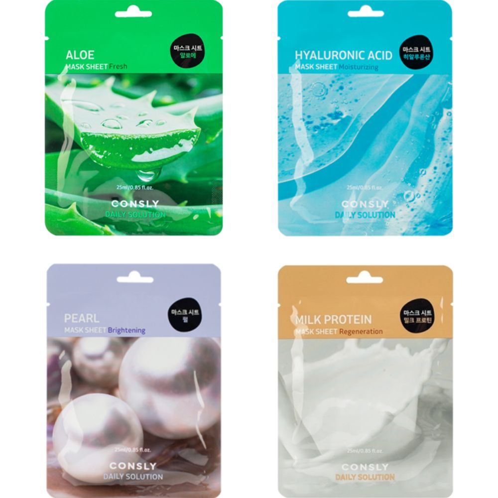 Маски consly отзывы. Essential up Pearl Sheet Mask.