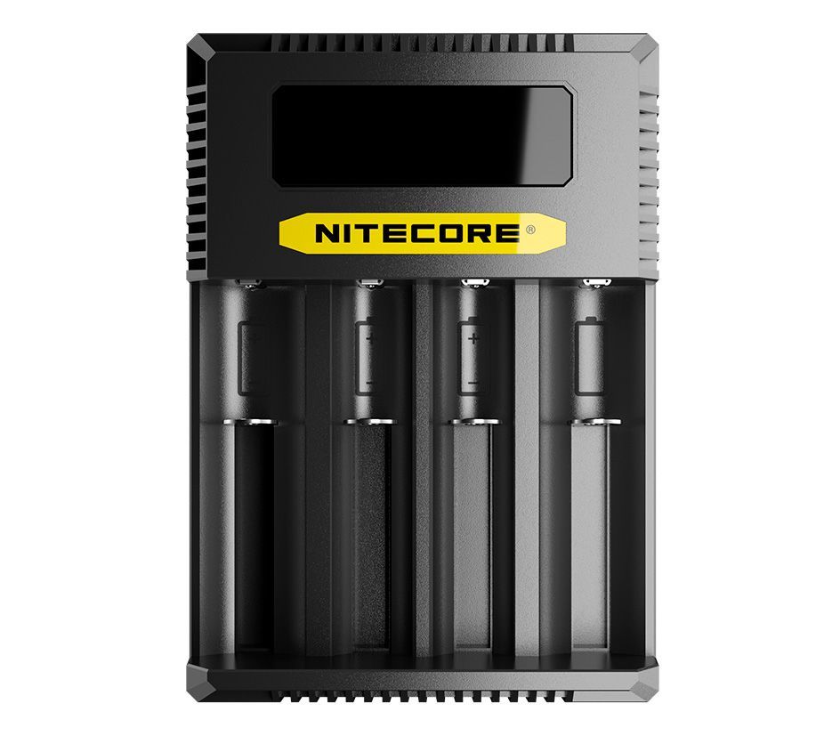 NITECORE Зарядное устройство для аккумуляторных батареек Зарядное устройство Ci4, Li-Ion / Ni-MH, 4 слота 10440 - 26700, AA, AAA, C, D