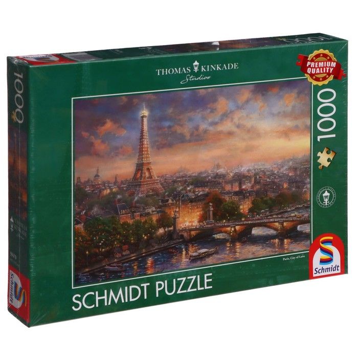 Paris 1000. Thomas Kinkade пазл 1000 Schmidt. Пазл Schmidt Париж. Step Puzzle Маяк Харбор.