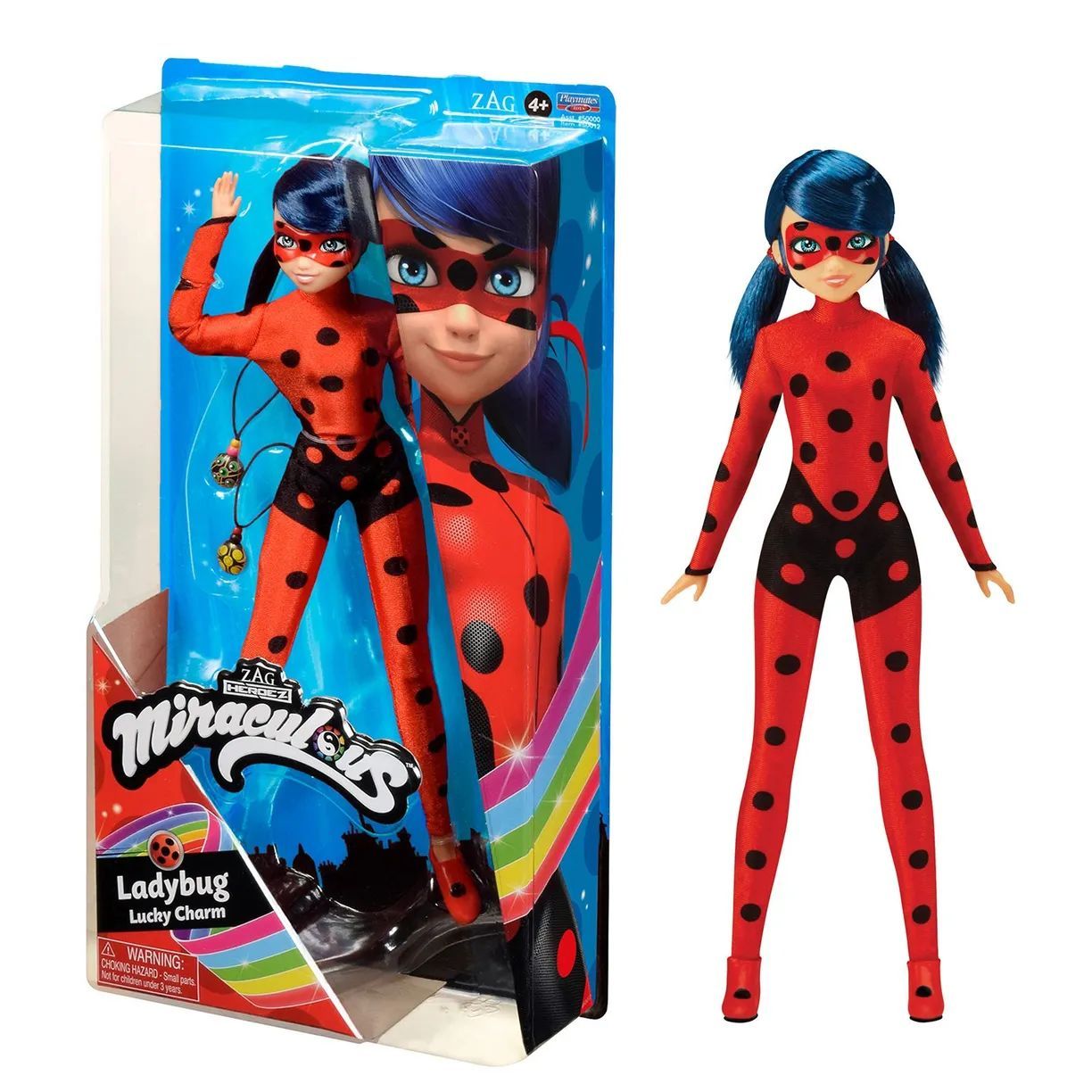 Miraculous ladybug lucky charm doll