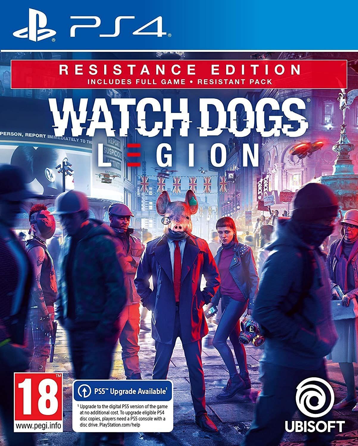 Игра Watch Dogs: Legion. Resistance Edition (PlayStation 4, Английская  версия) купить по низкой цене с доставкой в интернет-магазине OZON  (203197978)