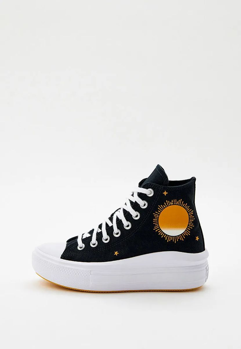 Converse chuck taylor all star lift on sale high top black