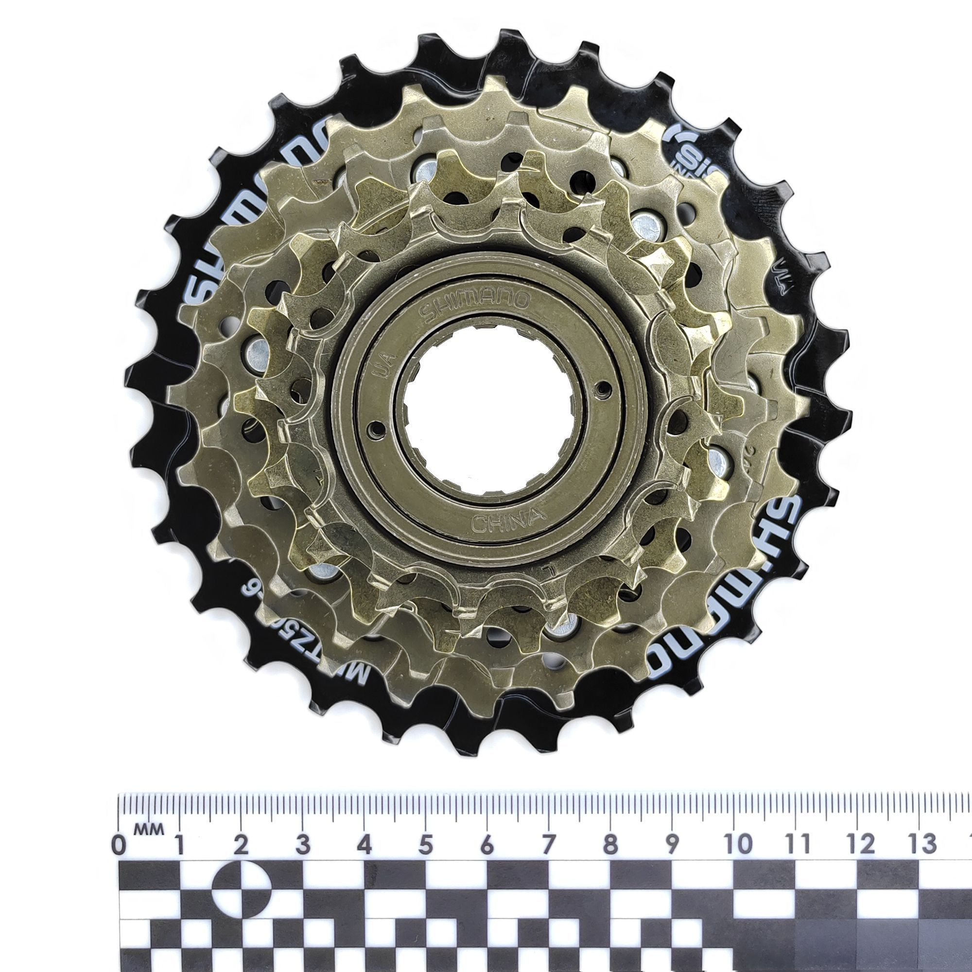 Shimano Трещетка для велосипеда MF-TZ500, 14-28, 6 скоростей, без защиты — Товары для велоспорта