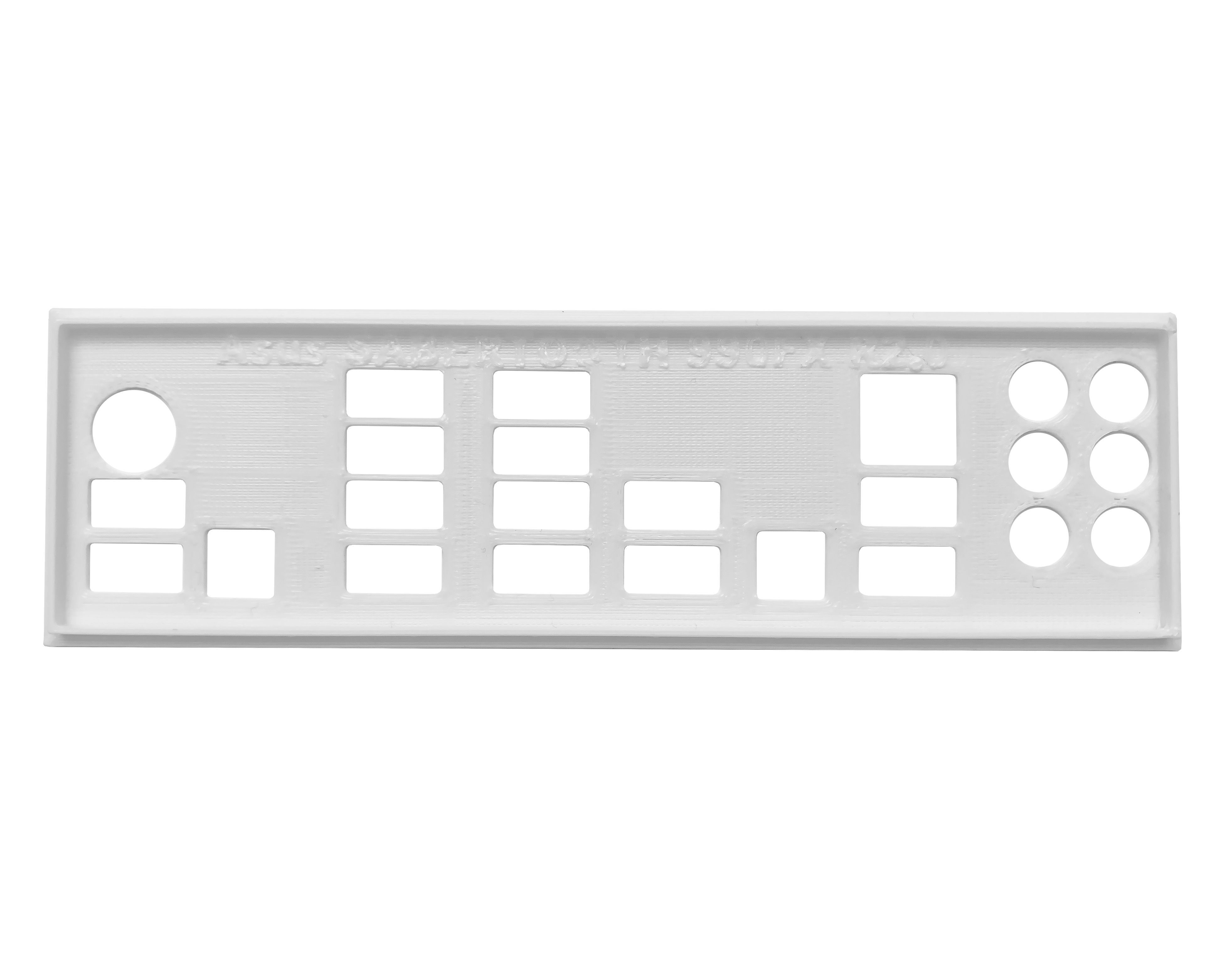 ЗаглушкадлякомпьютерногокорпусакматеринскойплатеAsusSABERTOOTH990FXR2.0white