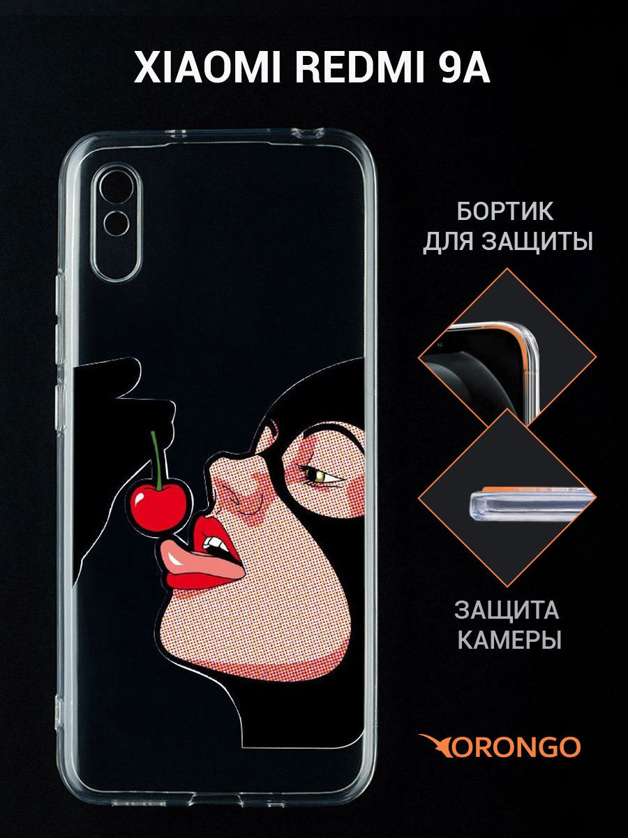 Чехол для Xiaomi Redmi 9A с рисунком, прозрачный, с защитой камеры, с  принтом ВКУС СЛАДКОГО / Ксиоми Редми 9А - купить с доставкой по выгодным  ценам в интернет-магазине OZON (616380108)