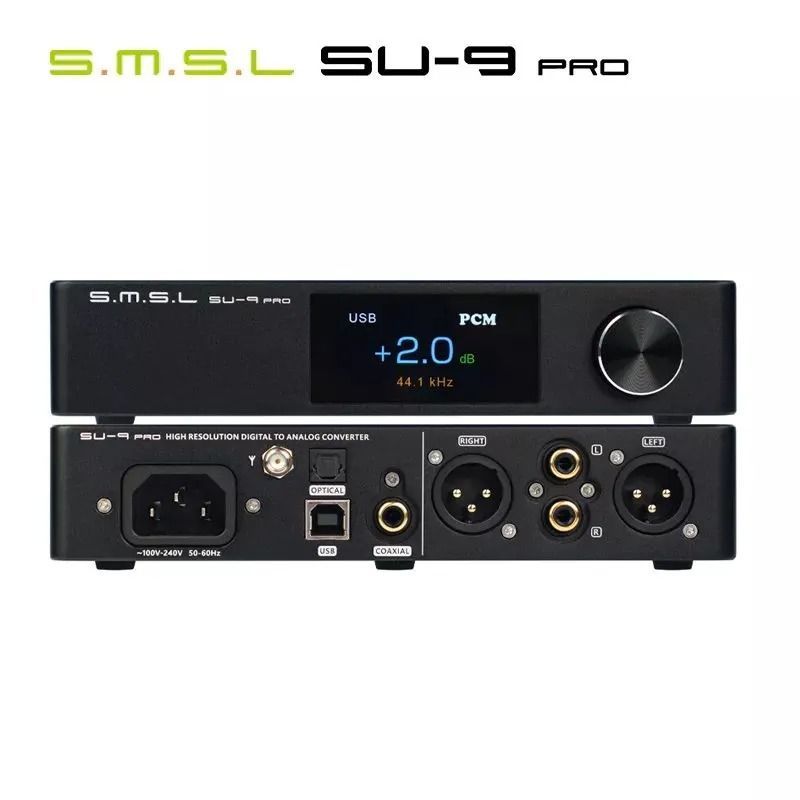 SMSLSU-9PROES9039MPROДекодерMQA&MQA-CDBluetooth5.0DACXU316768кГц/32битDSD512сдистанционнымуправлением