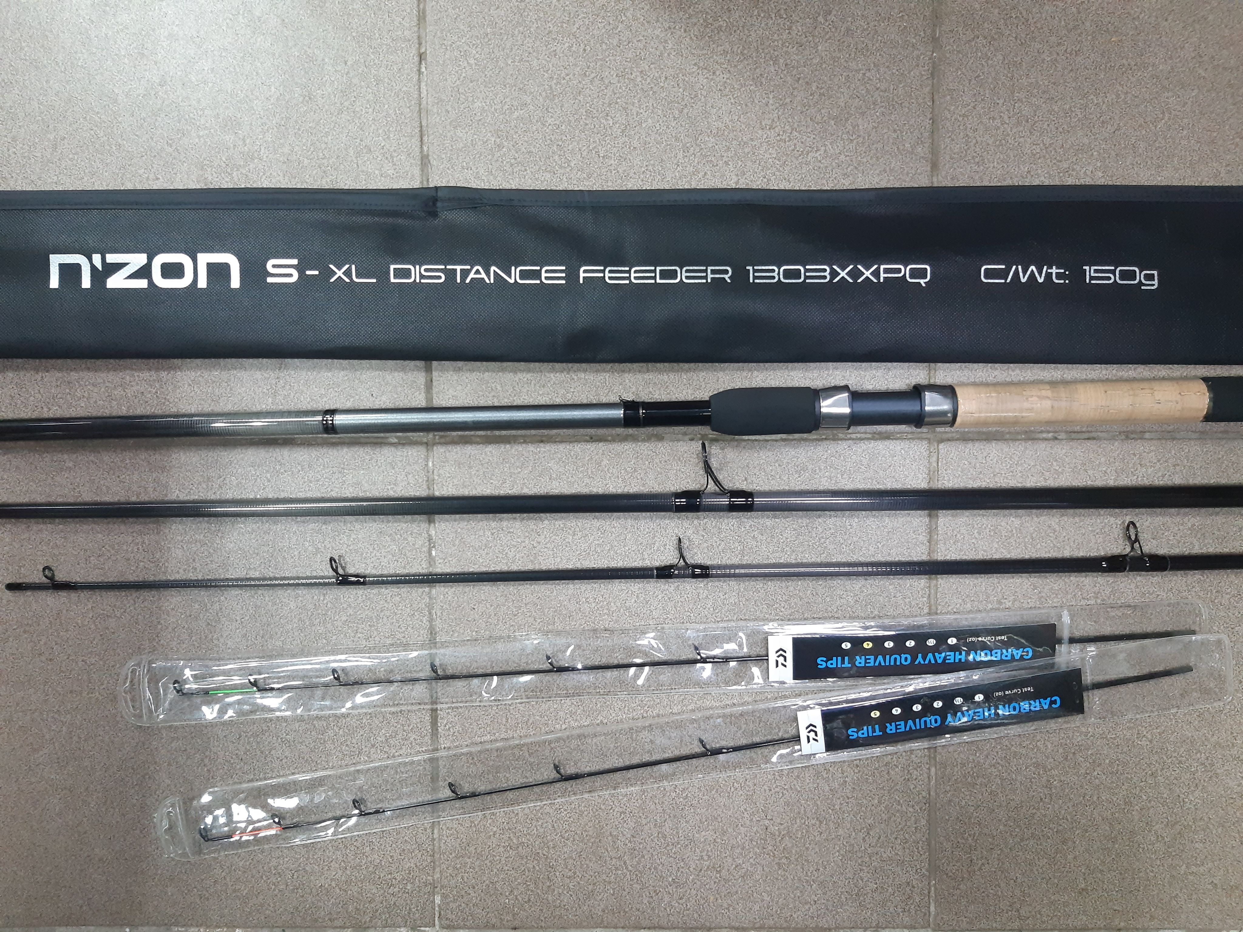 Daiwa n'Zon Feeder s. Удилище фидерное Daiwa n'Zon Feeder (11130-300 300 40).