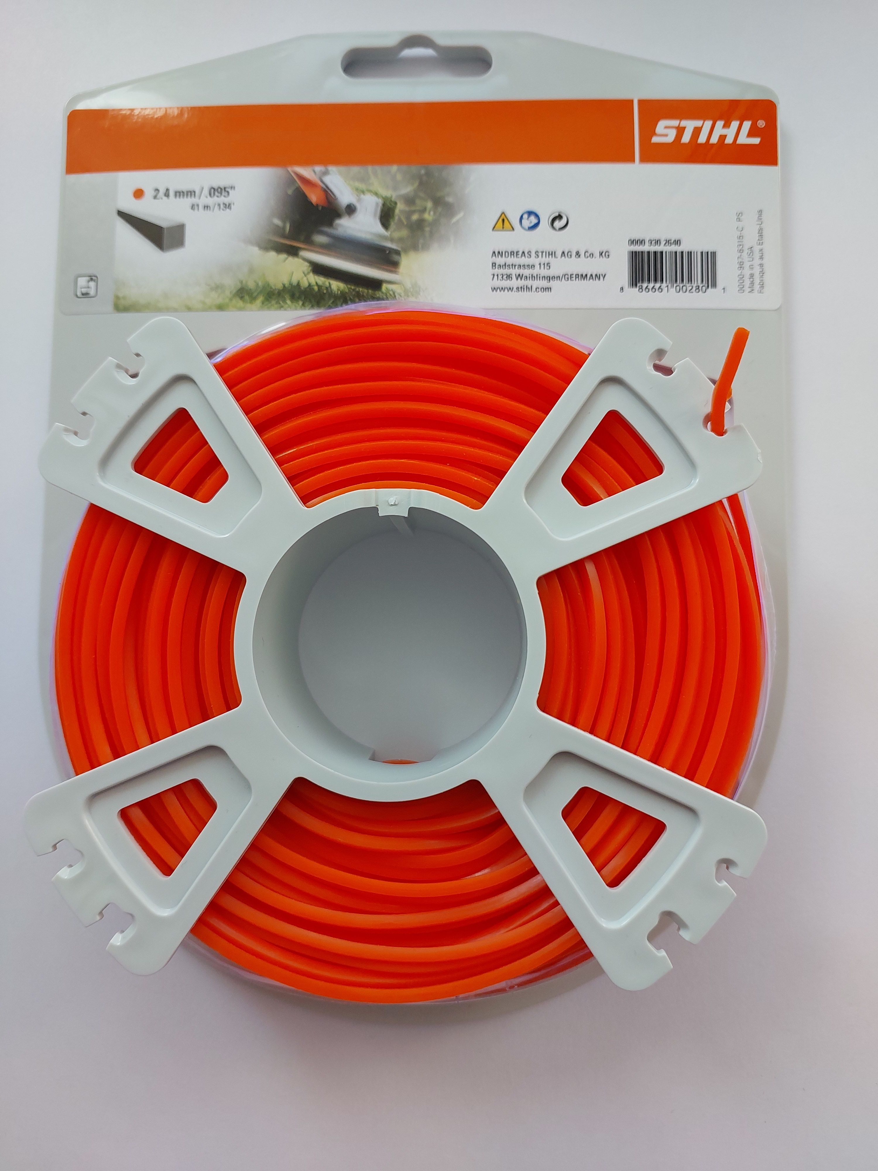 Леска Для Триммера Штиль 2.4 Мм Купить