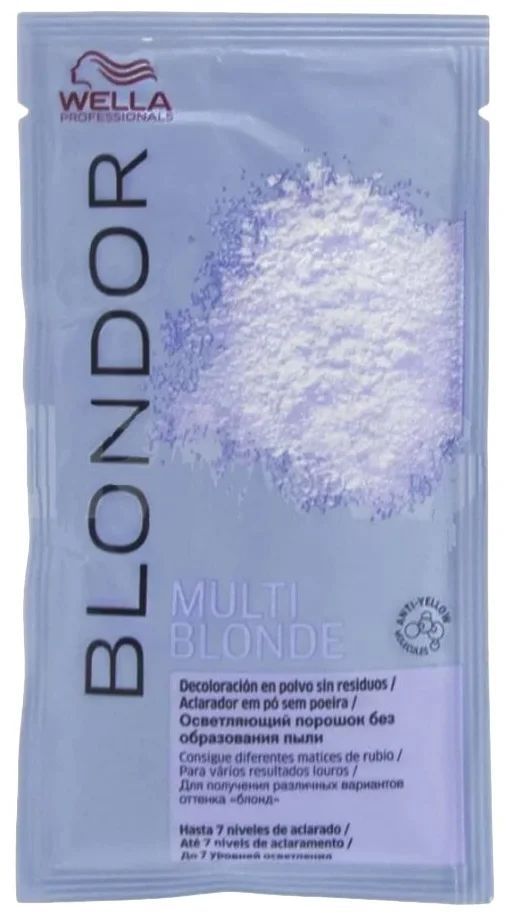 Wella Professionals Пудра BLONDOR MULTI BLONDE для обесцвечивания волос, 30 г Супра для осветления волос