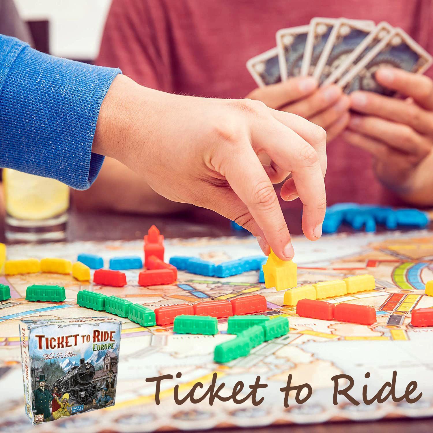 Ticket to Ride Европа Europe , Билет на поезд Европа настольная игра /  Английский / Наземный и воздушный транспорт