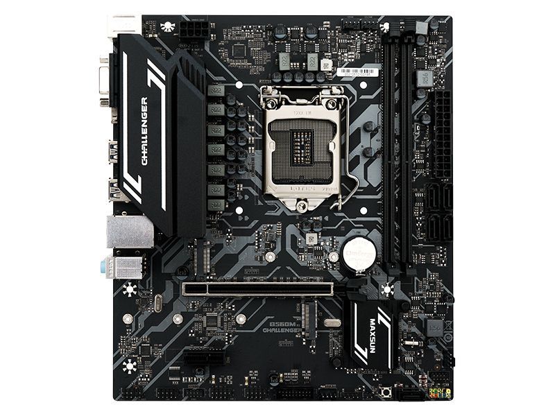 МатеринскаяплатаMAXSUNChallengerB560M,Socket1200,mATX,Retail