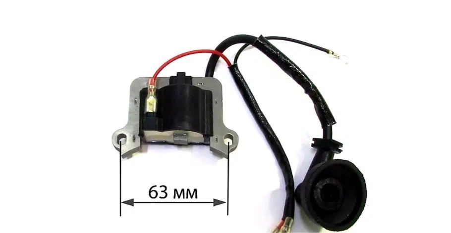 Катушка зажигания Магнето для бензотриммера с объемом 43-52cc.