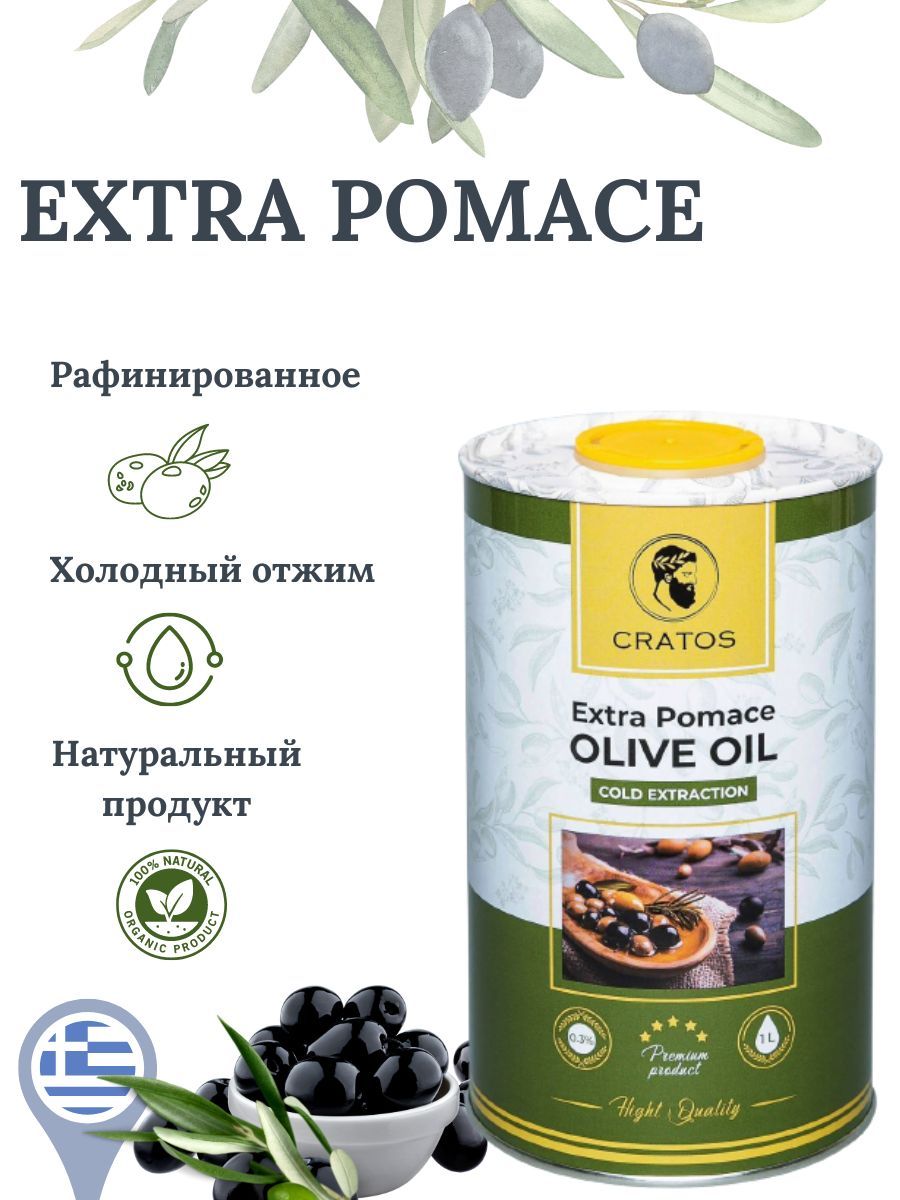 Масло оливковое Cratos Cold Extraction где производят.