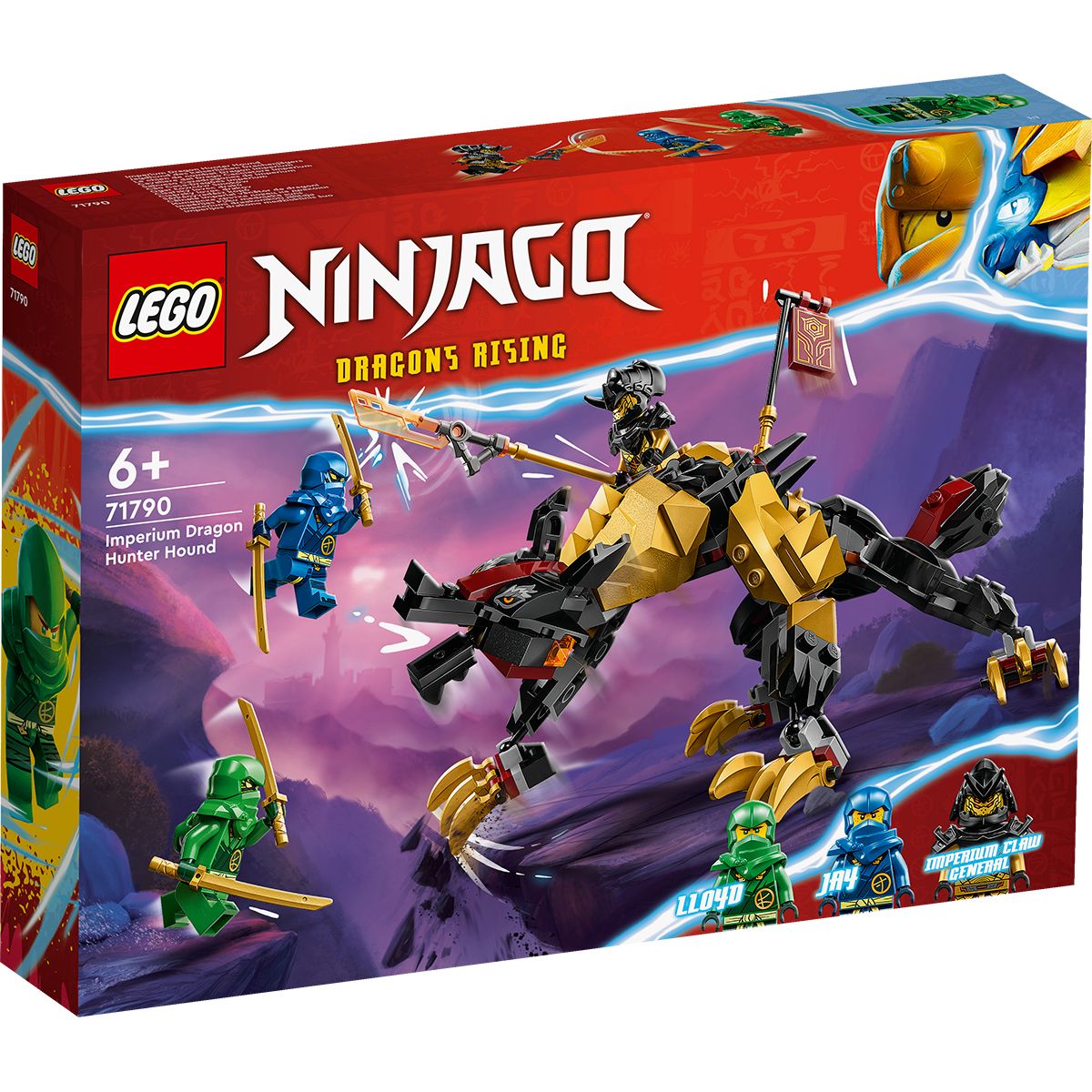 Конструктор LEGO Ninjago 71790 Имперская гончая-охотник на драконов -  купить с доставкой по выгодным ценам в интернет-магазине OZON (1034651600)