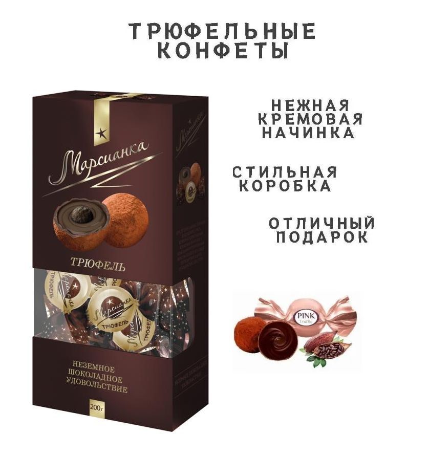 Конфеты Трюфель В Коробке Купить