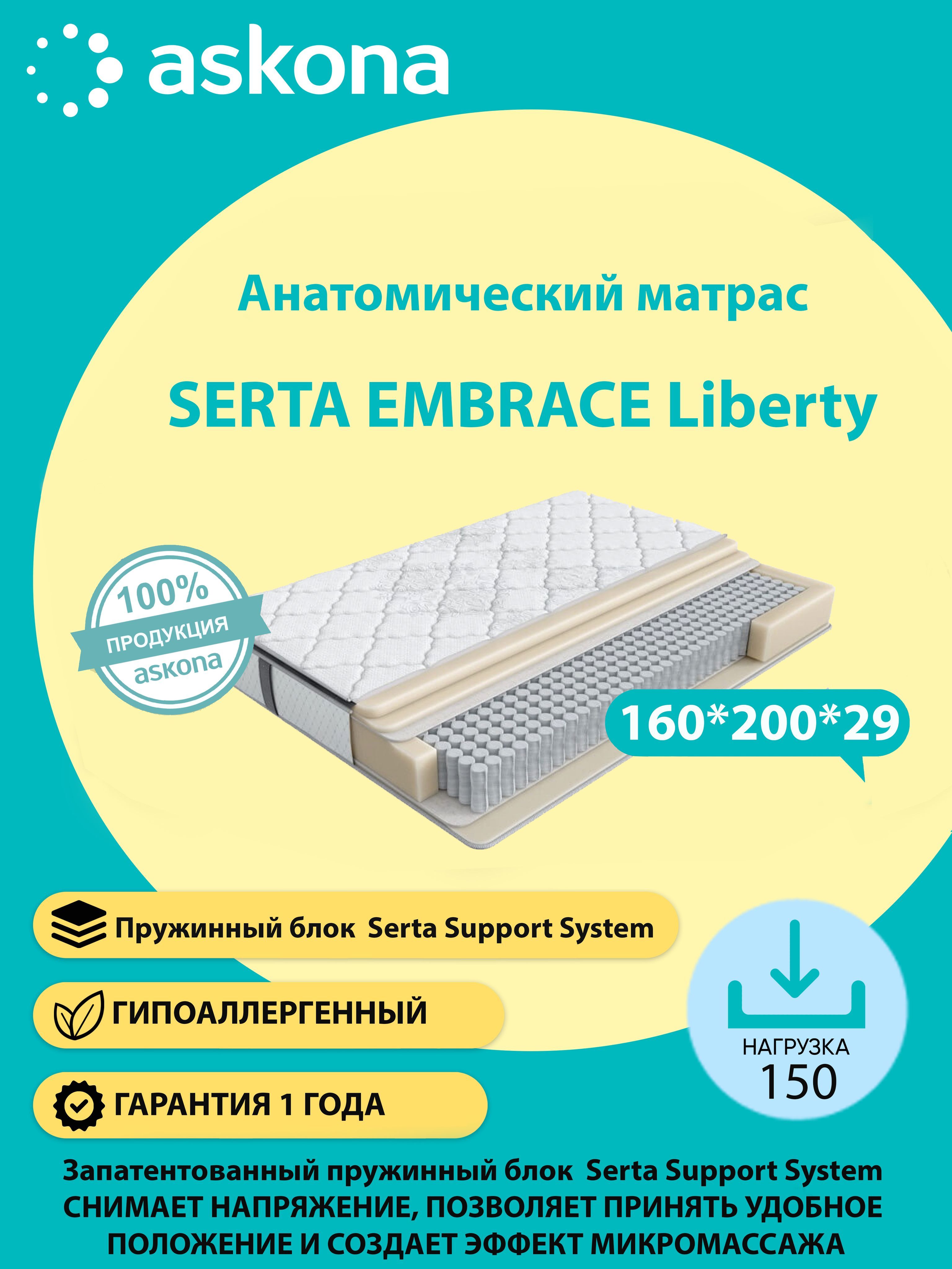 матрас serta green line niagara