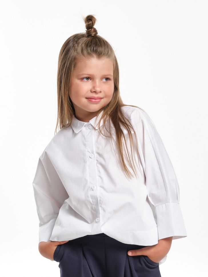 Блузка (сорочка) ud 6760 белый. Блузка mini maxi школа. 903239ха. Мини блузка. Мини блузка.