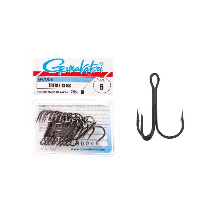 Gamakatsu Worm 330 Bottom Jigging Hooks 1/0