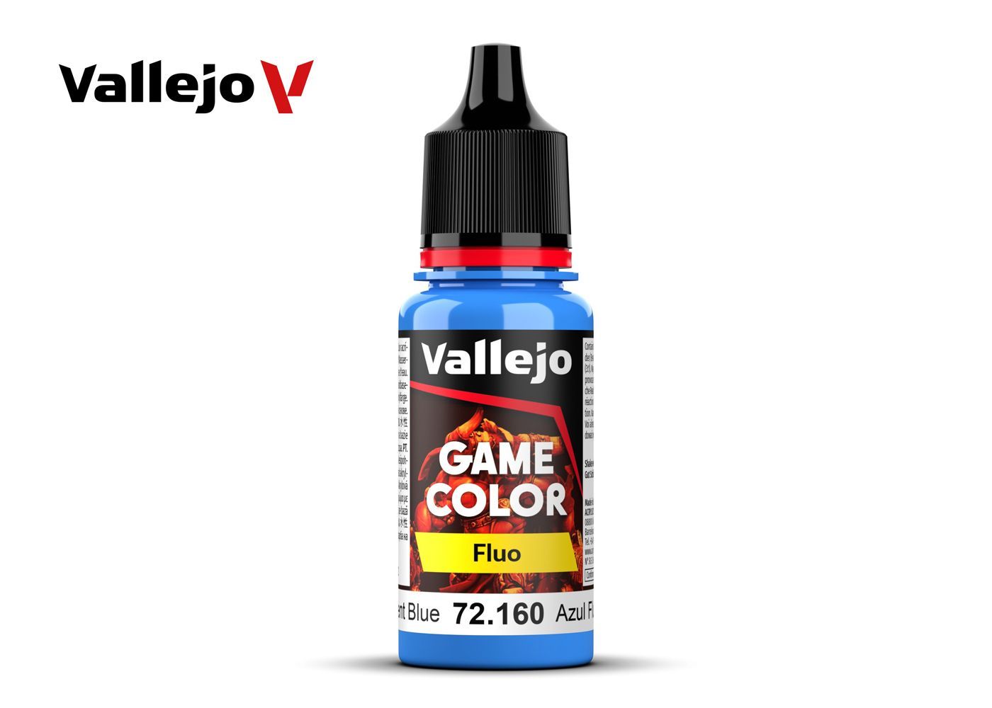 Vallejo Game Color 72160 Fluorescent Blue (Флуоресцентный синий)