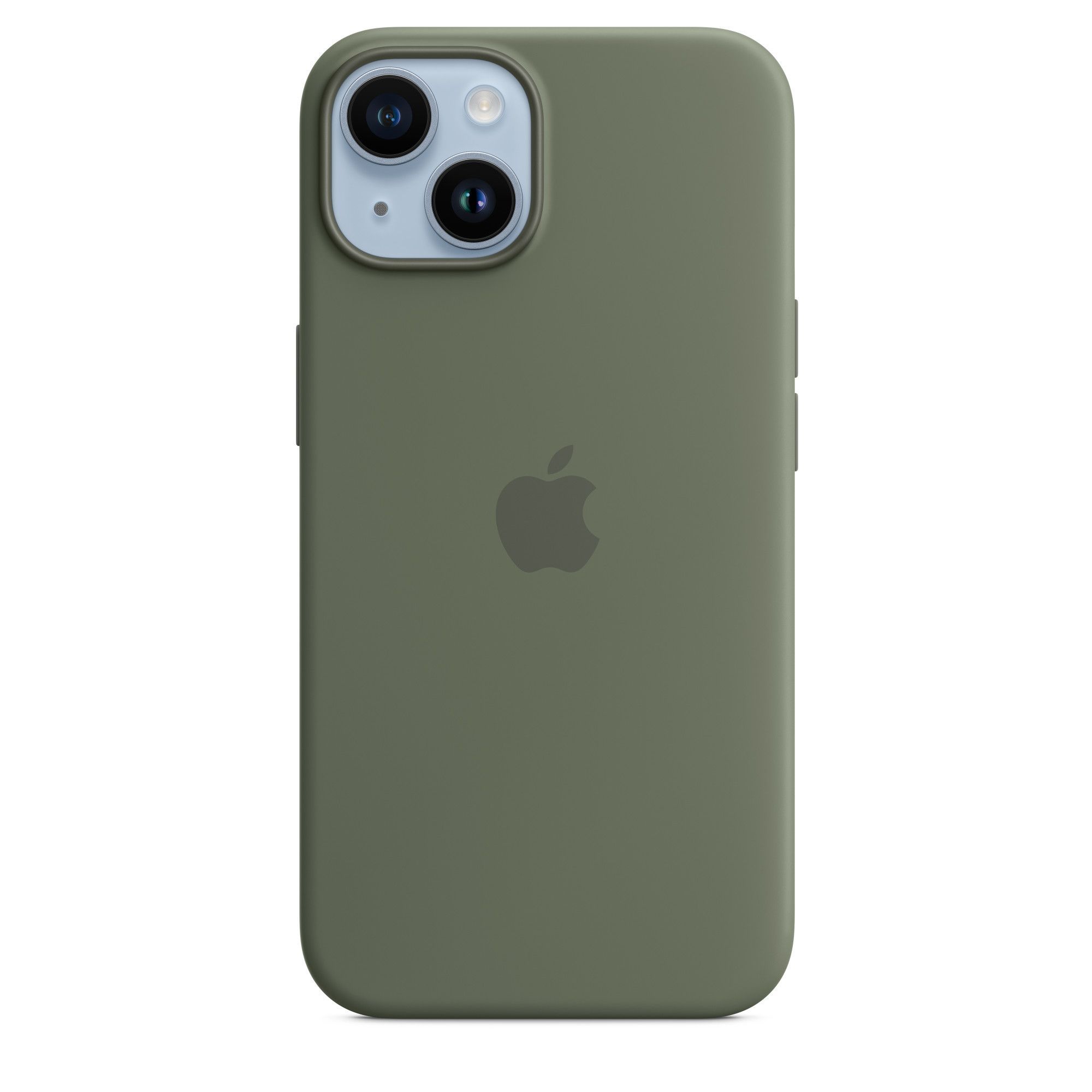 Силиконовый чехол MagSafe для iPhone 14 / Silicone Case with MagSafe /  Анимация / Olive - купить с доставкой по выгодным ценам в интернет-магазине  OZON (1070046820)