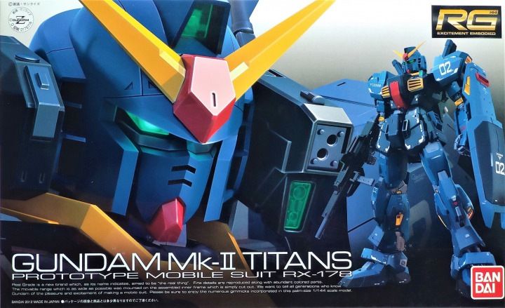 Bandai BND-2166337 Сборная модель RG Bandai Gundam MK-II Titans