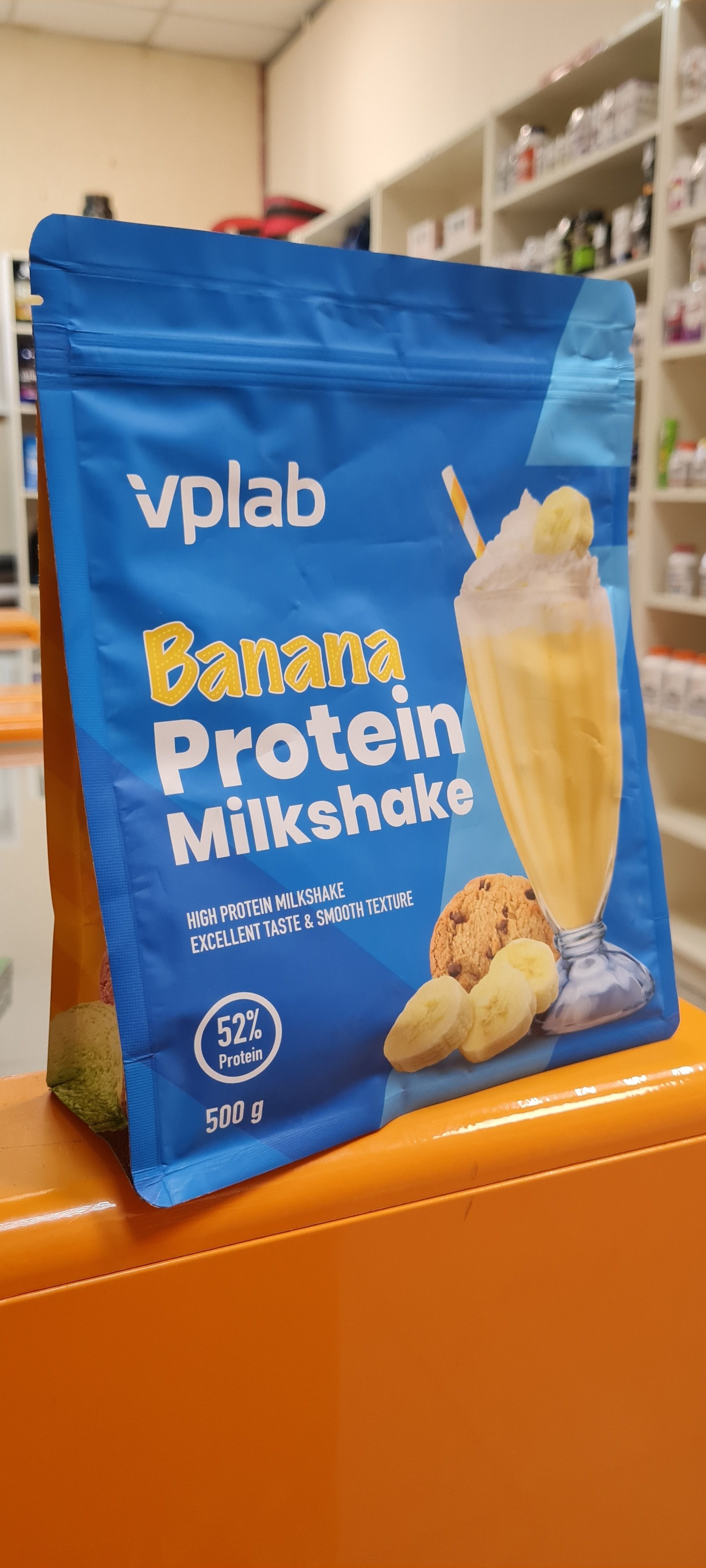 Vplab banana protein milkshake 74993993160 спортфуд40