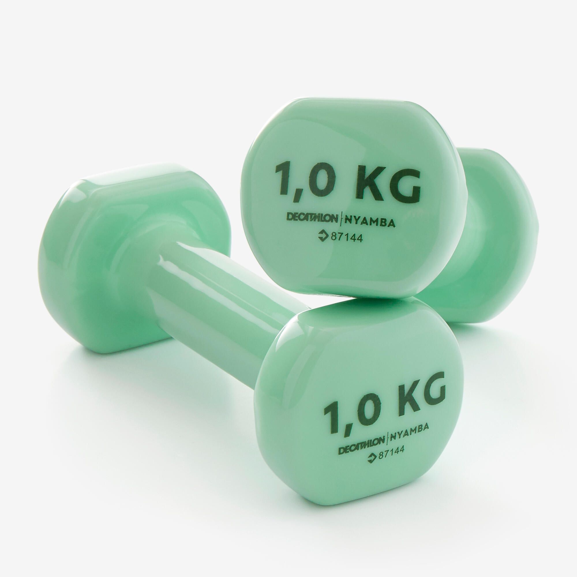 Гантели 1 килограмм. Гантели Domyos Decathlon. Декатлон гантели 1 кг. Утяжелители Decathlon Nyamba. Декатлон набор гантель.