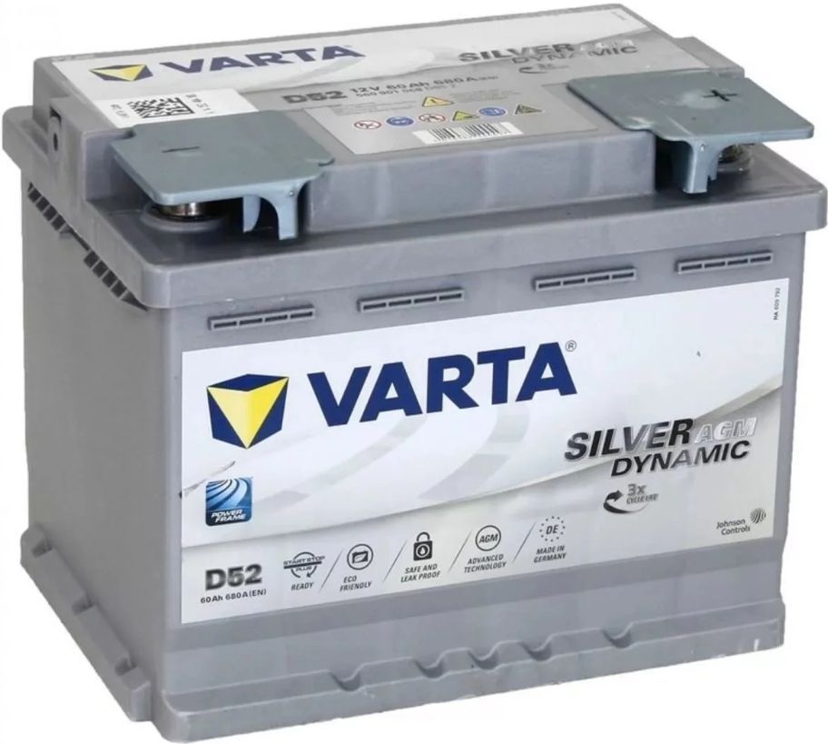 Varta silver. Varta d52 Silver Dynamic AGM. Varta d52 Silver Dynamic AGM 560 901 068. Аккумулятор Varta 560 901 068 Silver Dynamic AGM (d52). Аккумулятор Varta 68 а/ч AGM.