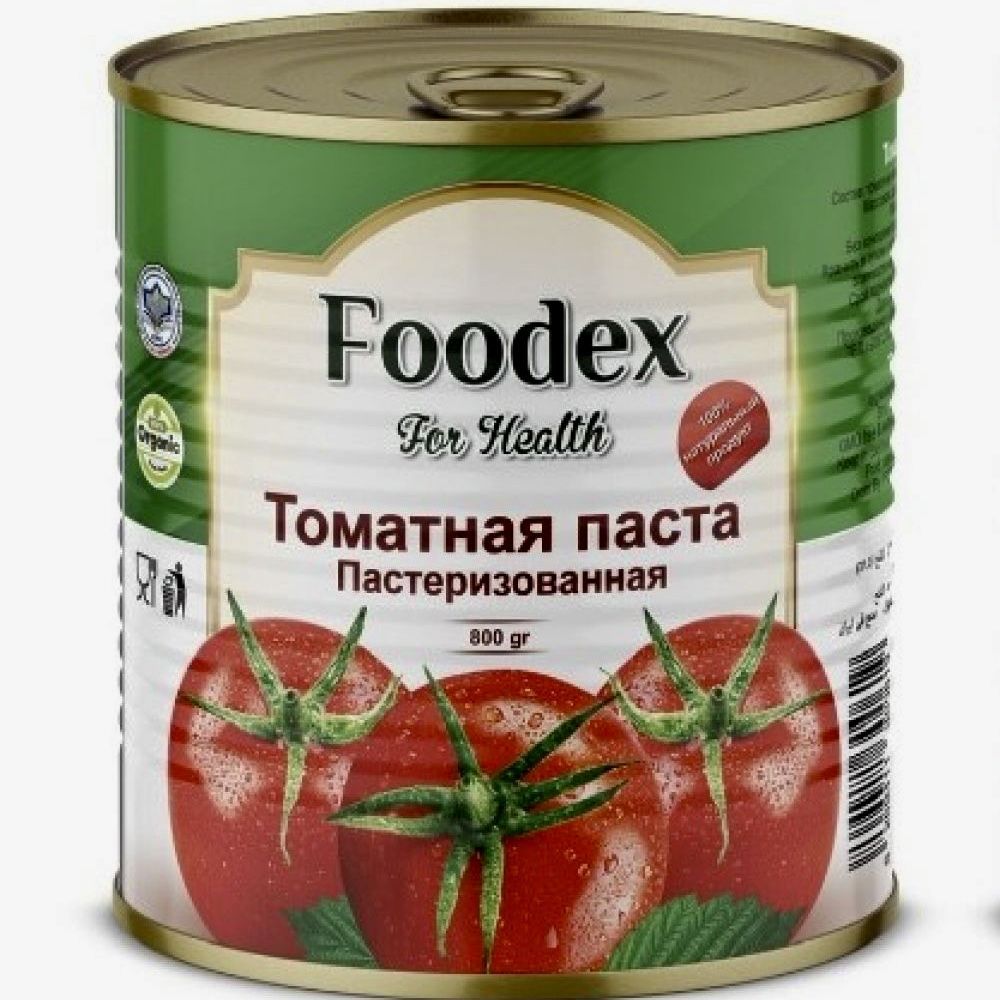 Foodex Томатная паста 800г. 1шт.