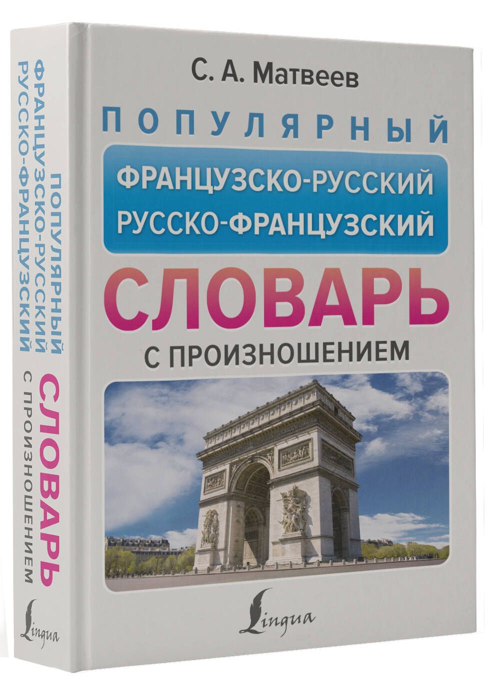 Популярный французско-русский русско-французский словарь с произношением | Матвеев Сергей Александрович