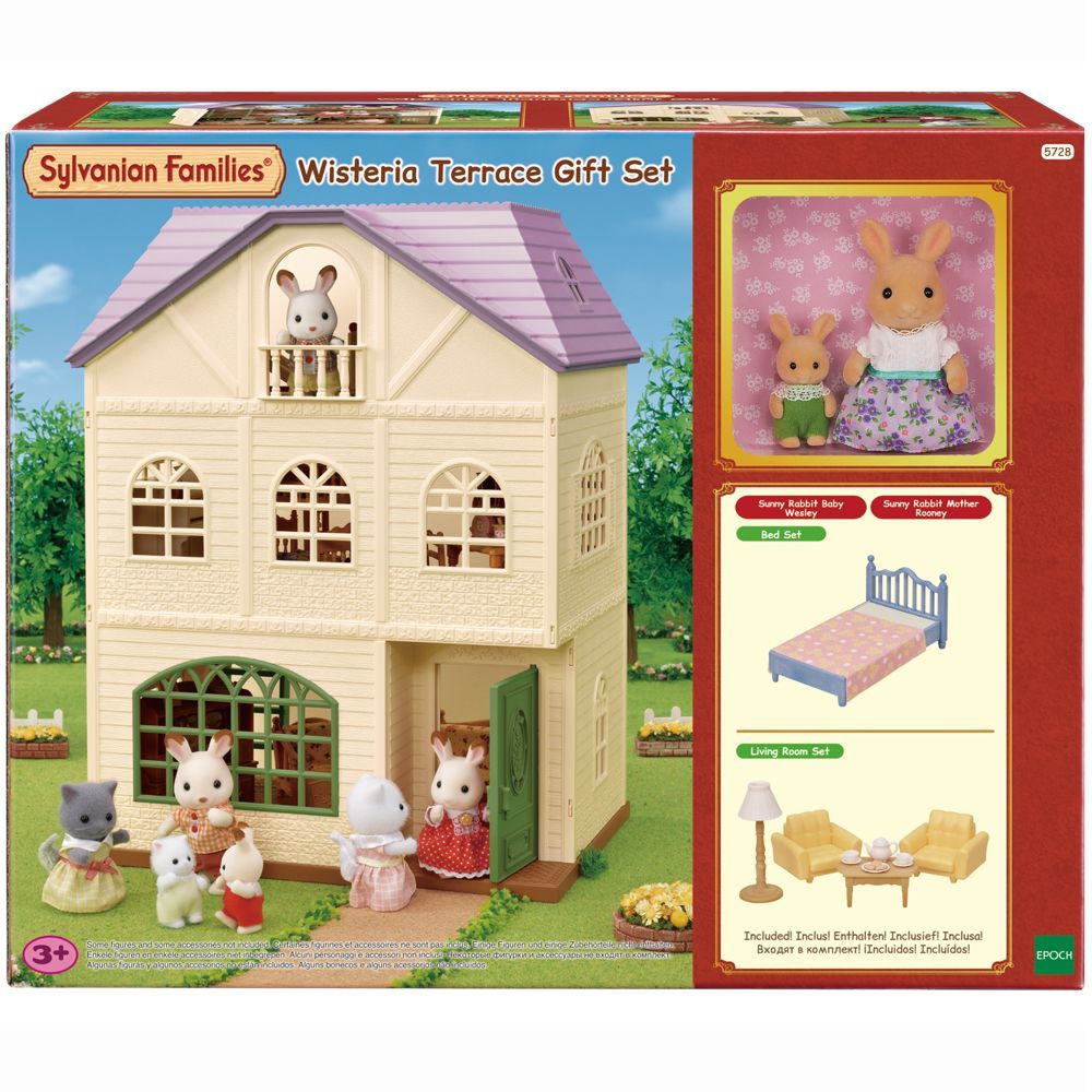 Sylvanian Families Трехэтажный дом (подарочный набор) - купить с доставкой  по выгодным ценам в интернет-магазине OZON (1113609716)