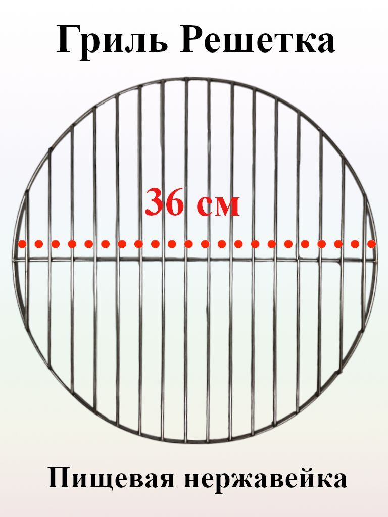 Грильрешеткакруглаянержавейкапищевая