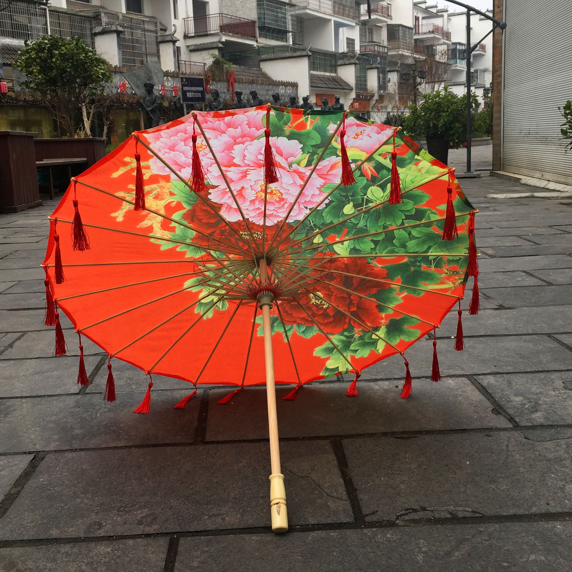 Зонт в японском стиле