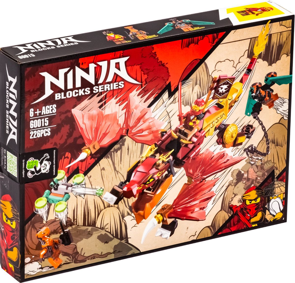 LEGO NINJAGO Реактивный самолёт Кая (71707)