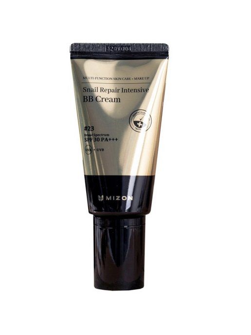 MIZON (PREMIUM) SNAIL REPAIR INTENSIVE BB CREAM #23 Интенсивный восстанавливающий BB крем с муцином улитки 80г