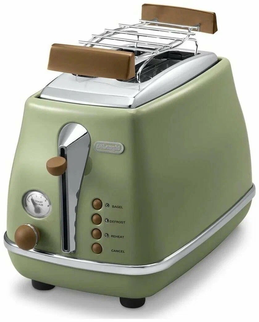 Тостер DeLonghi CTOV 2103.GR Icona Vintage